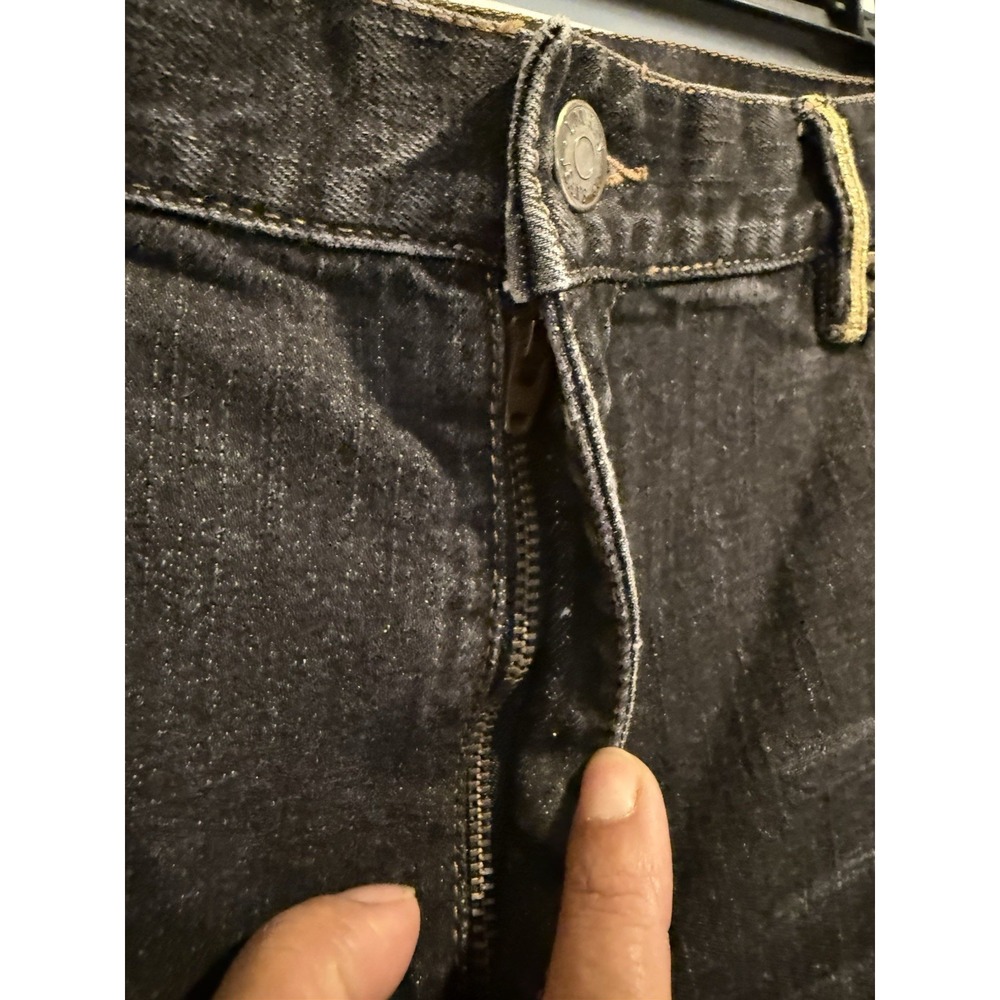 Lauren Jeans Co., Ralph Lauren Y2K Vintage Size 16 Black With Decorative Patches - Picture 7 of 16